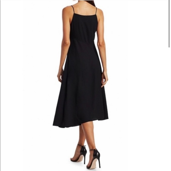 Theory Black Spaghetti Day Dress - NWT - Picture 3 of 5